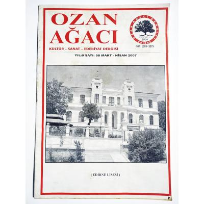 Ozan Ağacı - Kültür Sanat Edebiyat Dergisi Sayı:58
