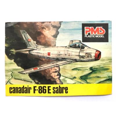 PMS Plastic model F-86 E Sabre / Plastik Model Sanayii - Kartpostal