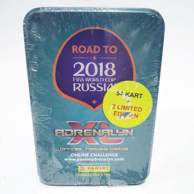 (S) Panini Fifa World Cup RUSSIA 2018 Road to - Metal kutu / Ambalajında