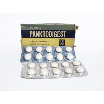 Pankrodigest / Deva Holding - Eski İlaç Şişeleri