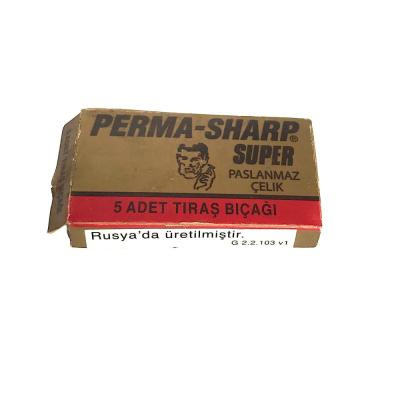 Perma Sharp süper - Rusya'da üretilmiştir. Boş Jilet Kutusu