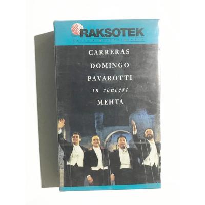 Raksotek - Carreras, Domingo, Pavarotti, in concert Mehta - Ambalajında, beta kaset
