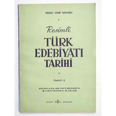 Resimli Türk Edebiyatı Tarihi Fasikül:8 / Nihad Sami BANARLI