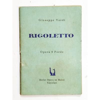 Rigelotto / Guiseppe VERDİ - Kitap
