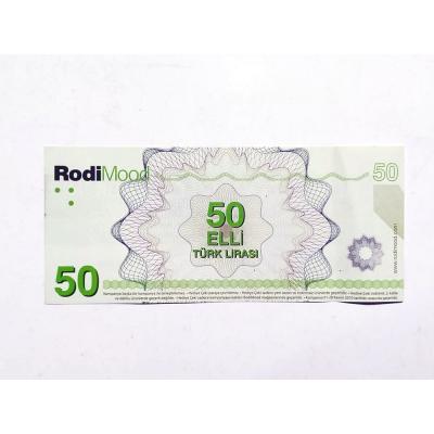 RodiMood 50 Türk Lirası - Reklam parası