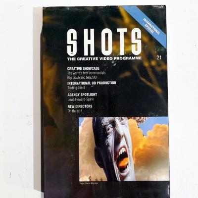 SHOTS No.21 - The Creative Video Programme - International Special - VHS Kaset