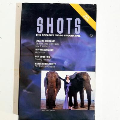 SHOTS No.22 - The Creative Video Programme - MTV Special - VHS Kaset