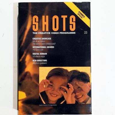 SHOTS No.23 - The Creative Video Programme - Cannes Special - VHS Kaset