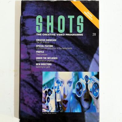 SHOTS No.28 - The Creative Video Programme - Dutch Creativity - VHS Kaset