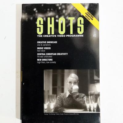 SHOTS No.40 - The Creative Video Programme - Central European Special - VHS Kaset