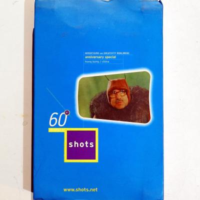 SHOTS No.60 - Advertising And Creativity Worldwide - Anniversary Special - Hong Kong / China - VHS Kaset