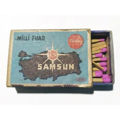 Samsun / 1963 Milli Fuar - Türkay kibrit