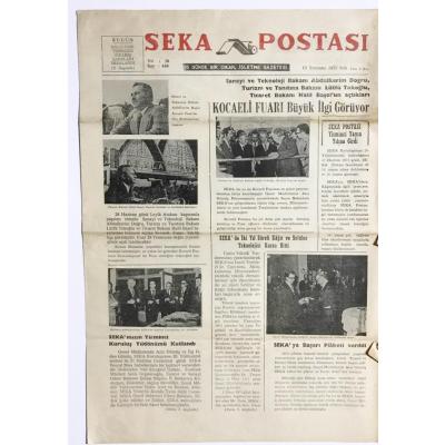 Seka Postası Gazetesi - 15 temmuz 1975