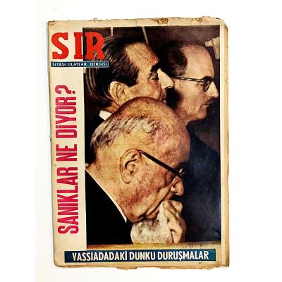 Sır Siyasi Olaylar Dergisi Sayı:20 / 1960 - Dergi