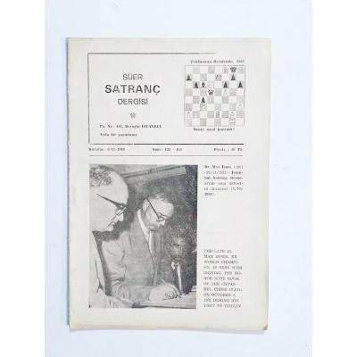 Süer Satranç Dergisi Say:135-138 / 1969 - Dergi