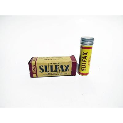 Sulfax / İlsa İlaçları  - Eski İlaç Şişeleri