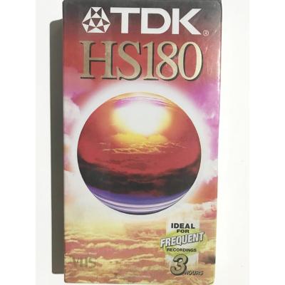 TDK HS180 - Ambalajında Vhs Kaset
