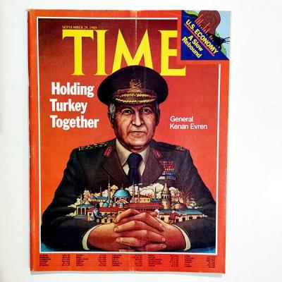 TIME Dergisi 29 Eylül 1980 - Kenan Evren Kapaklı  - Kitap