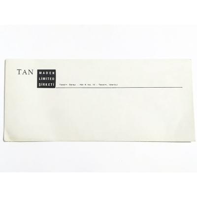 Tan maden limited şirketi - Antetli zarf