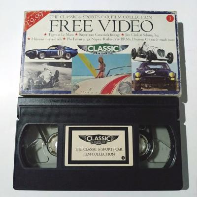 The Classic & Sport Car Film Collection / VHS kaset