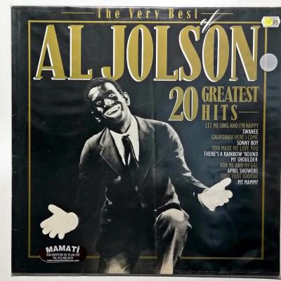 The Very Best Of AL JOLSON - 20 Greatest Hits - Plak