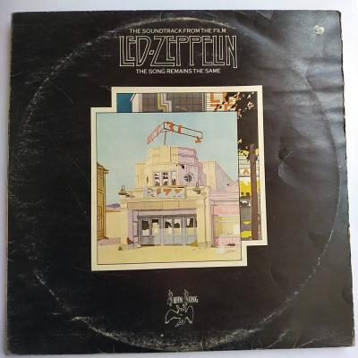 The soundtrack from the film Led Zeppelin the song remains the same / Plak