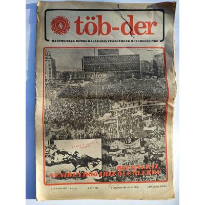 Töb-Der dergi 10 Mayıs 1977 - Eski Gazete