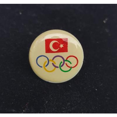 Türk Bayrağı ve Olimpiyat - Olimpiyat Rozet