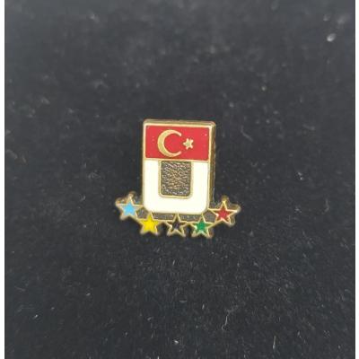 Türk Bayraklı 5 yıldızlı. rozet