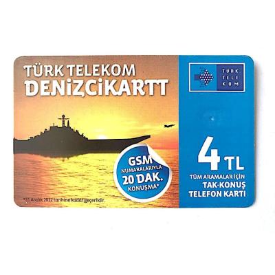 Türk Telekom Denizci Kartt - Telefon kartı