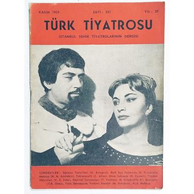 Türk Tiyatrosu Kasım 1969 Sayı:321 - Dergi