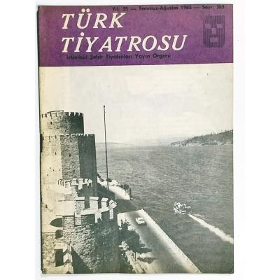 Türk Tiyatrosu Temmuz Ağustos 1965