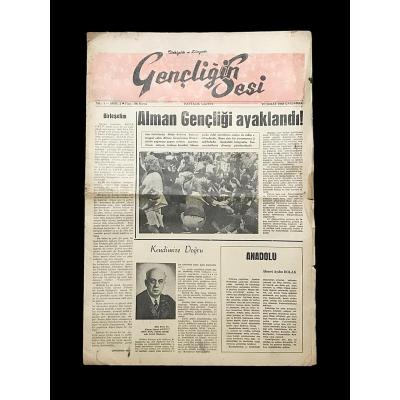 Türkiye'de ve Dünyada GENÇLİĞİN SESİ gazetesi - 21 Şubat 1968 / Sayı:2