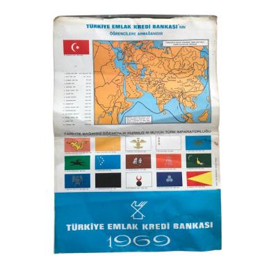 Türkiye Emlak Kredi Bankası - 16 Büyük Türk İmparatorluğu 1969 yılı takvim