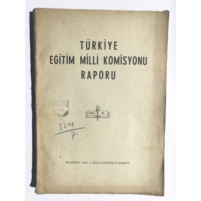 Türkiye Milli Eğitim Komisyonu Raporu 1960 / Kitap
