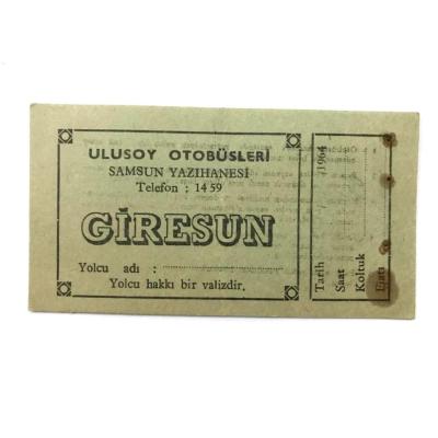 Ulusoy Otobüsleri Samsun yazıhanesi / Giresun - Otobüs bileti