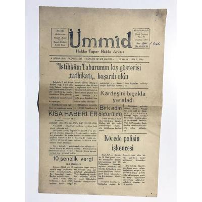 Ümmid Hakka Tapar Hakkı Ararız - DİYARBAKIR / 4 Nisan 1960