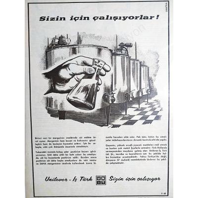 Unilever - İş Türk / 1958 tarihli. Vita reklamı 2