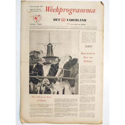 Weekprogramma Het Vaderland10 November 1963 - Gazete