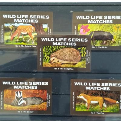 Yaban hayatı / Wild life series matches - Kibrit etiketi