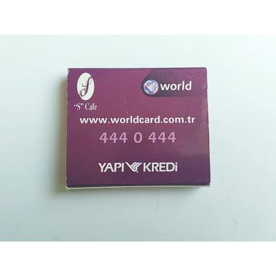 Yapı Kredi Bankası - World card / Kibrit