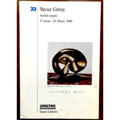 Yavuz GÖREY - Destek Reasürans Sanat Galerisi / Sergi Broşürü