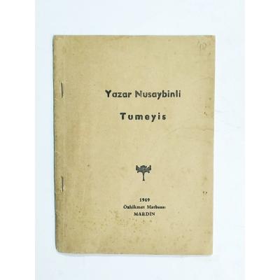 Yazar Nusaybinli Tumeyis 1969 Mardin - Kitap