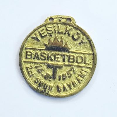 Yeşilköy 2ci Spor Bayramı 1957 - Basketbol madalyası