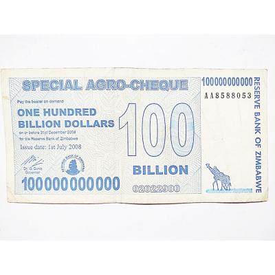 Zimbabwe 100 milyon dolar - Zimbabwe 100 Billion Dollars 
