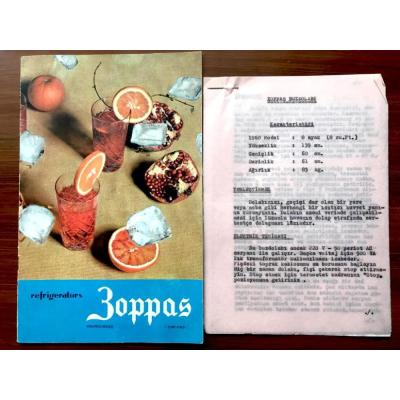 Zoppas Buzdolabı - Refrigerators Zoppas - 8 sayfa broşür