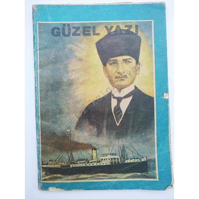 Atatürk kapaklı Güzel yazı defteri - Defter