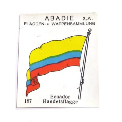 Ecuador Handelsflagge - Abadie Flaggen Wappensammlung 