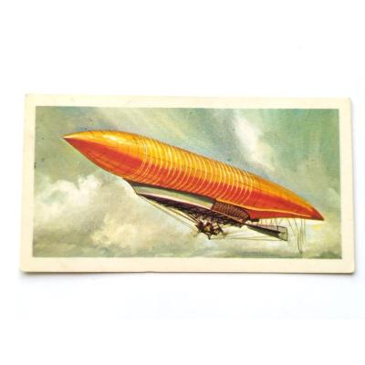 Lebaudy Airship - History of Aviation / Brooke Bond Çay Kartı