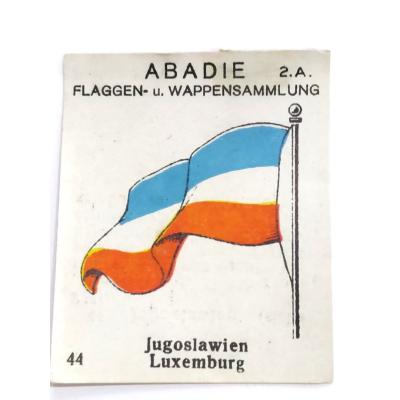 Jugoslawien Luxemburg - Abadie Flaggen Wappensammlung 